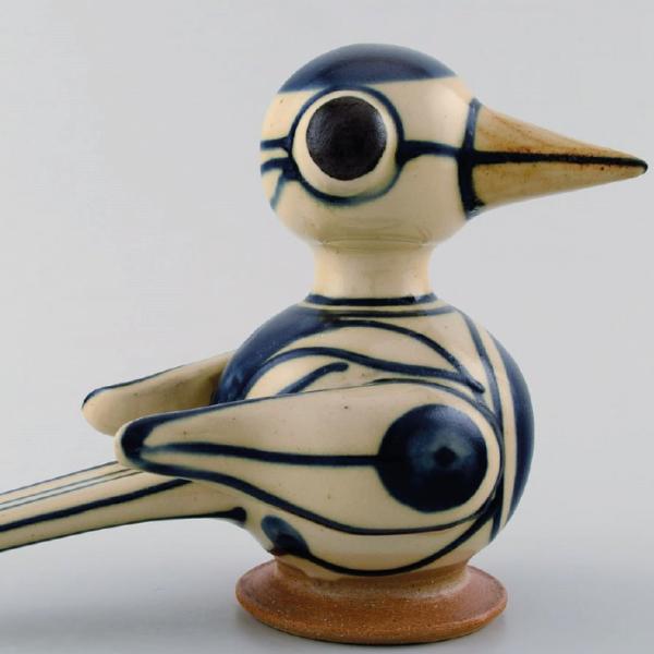 Erling & Karin Heerwagen　置物　フィギュリン Heerwagen Ikonisk langelandsk keramikperle | VisitLangeland