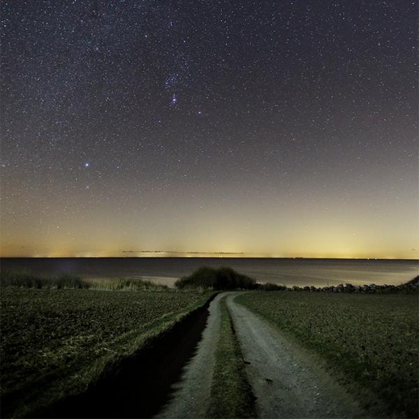 Stjernehimmel på Langeland