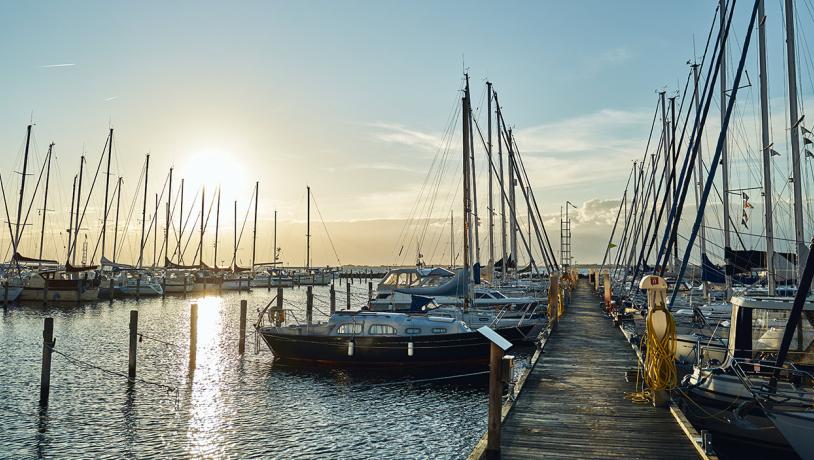 bådbro i Rudkøbing Havn