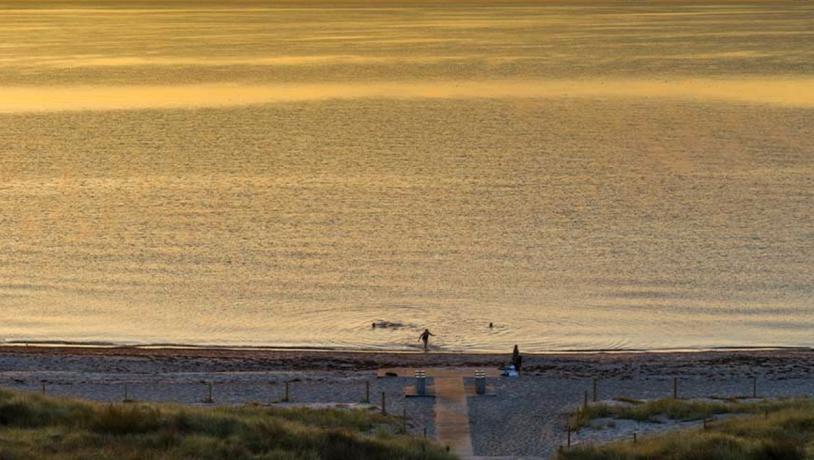Billede af strand på Lolland