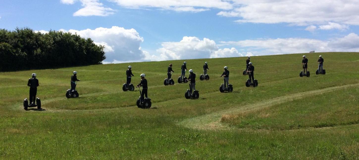 Prøv at køre på segway