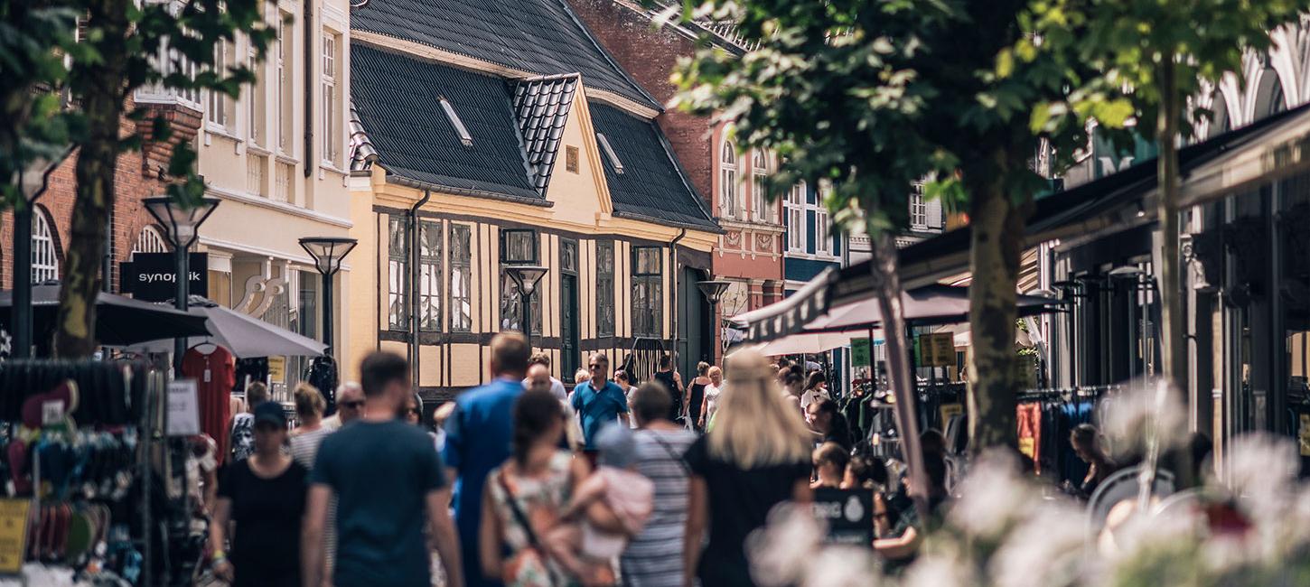 I købstaden Rudkøbing kan du gøre en god handel