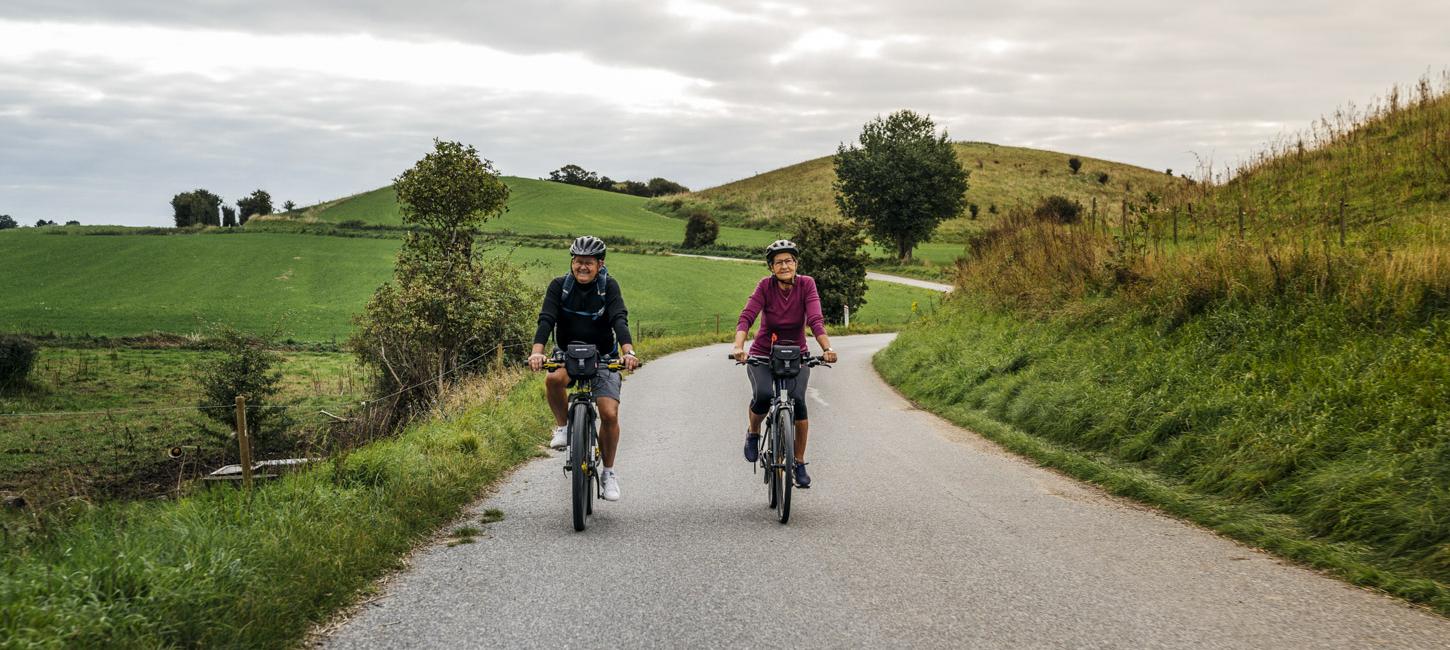 Geopark Besøgscenter - tag på cykeltur og oplev geoparken