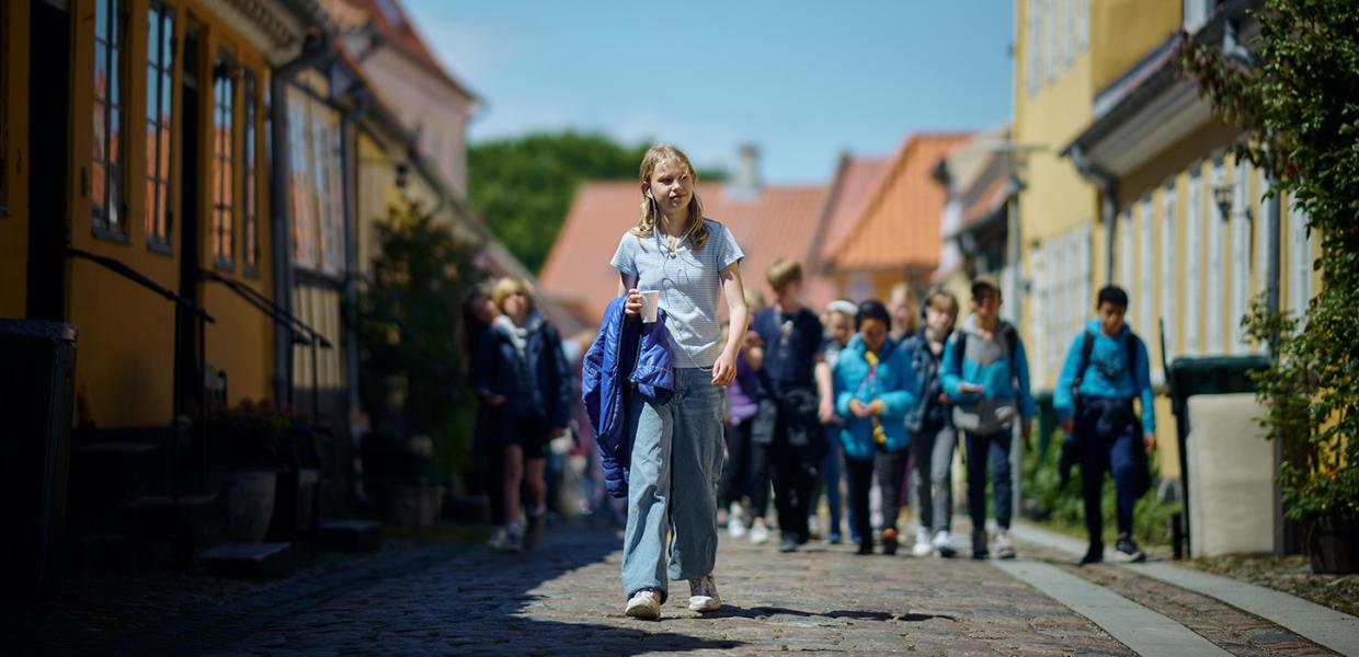 Audiowalk i Rudkøbingsgader