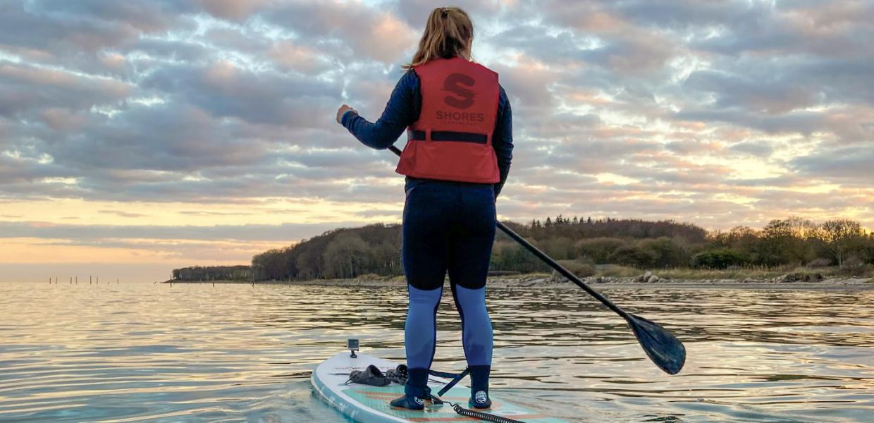 SUP board på Langeland