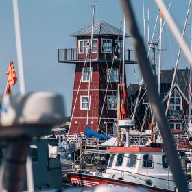 Udsigtstårn på Bagenkop Havn