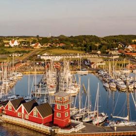 Dronefoto Bagenkop Havn