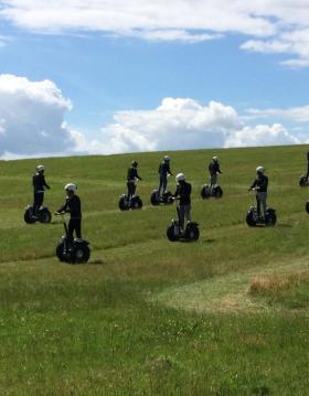 Prøv at køre på segway