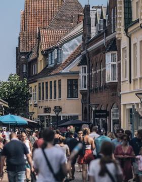 Gågaden i Rudkøbing