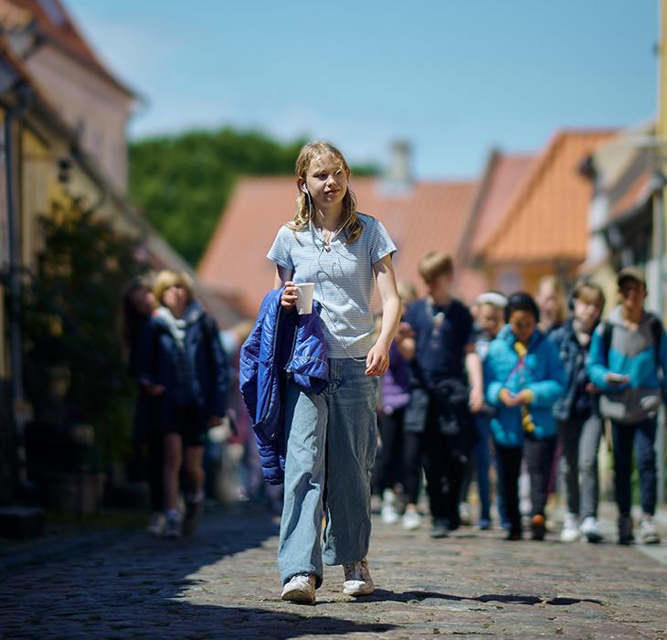 Audiowalk i Rudkøbingsgader